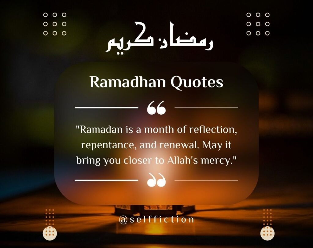 Welcome Ramadan Quotes For Cards and Messages